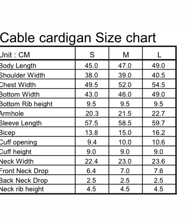 Pink Pineapple Celine Crop Cable Cardigan Navy