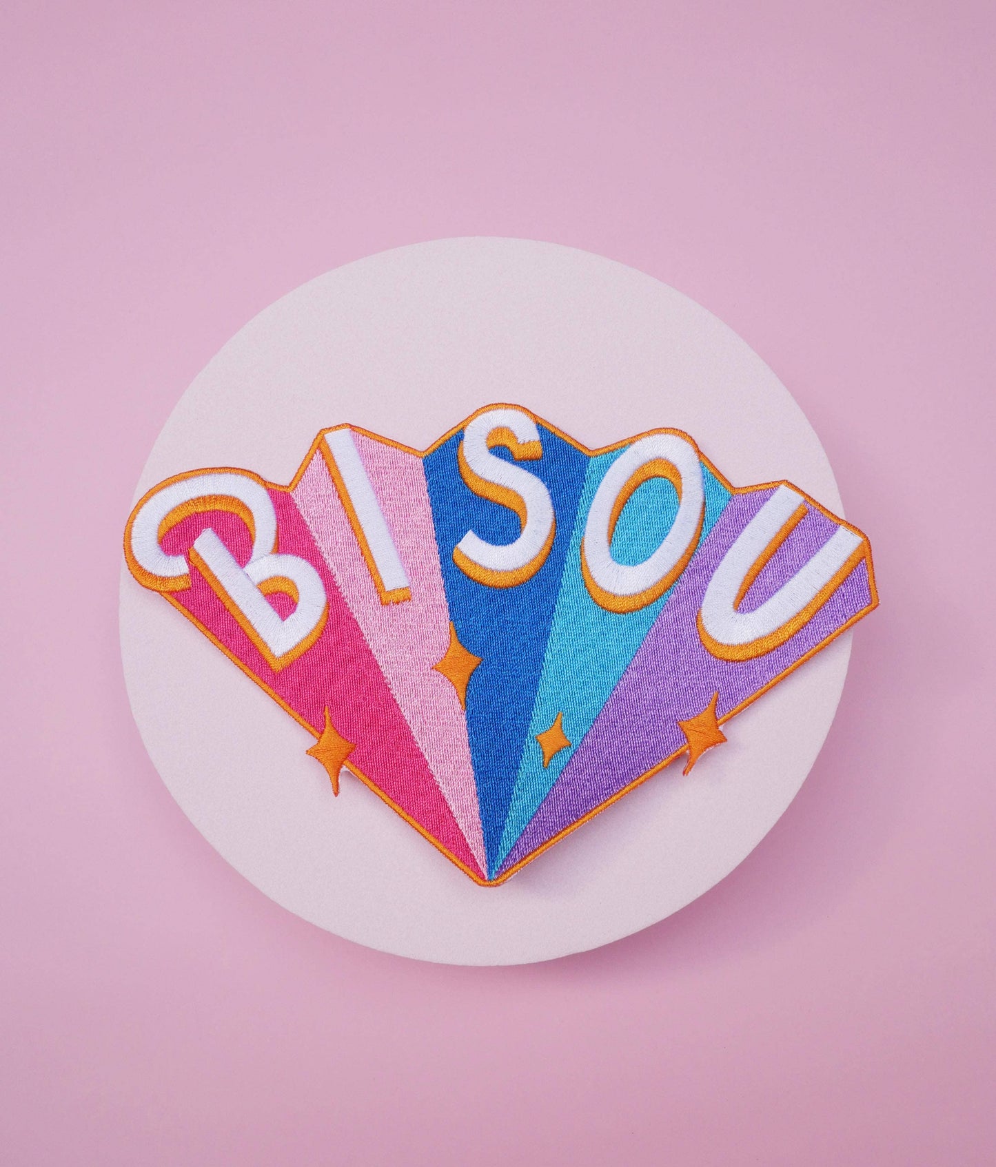 Iron-On Patch Kiss