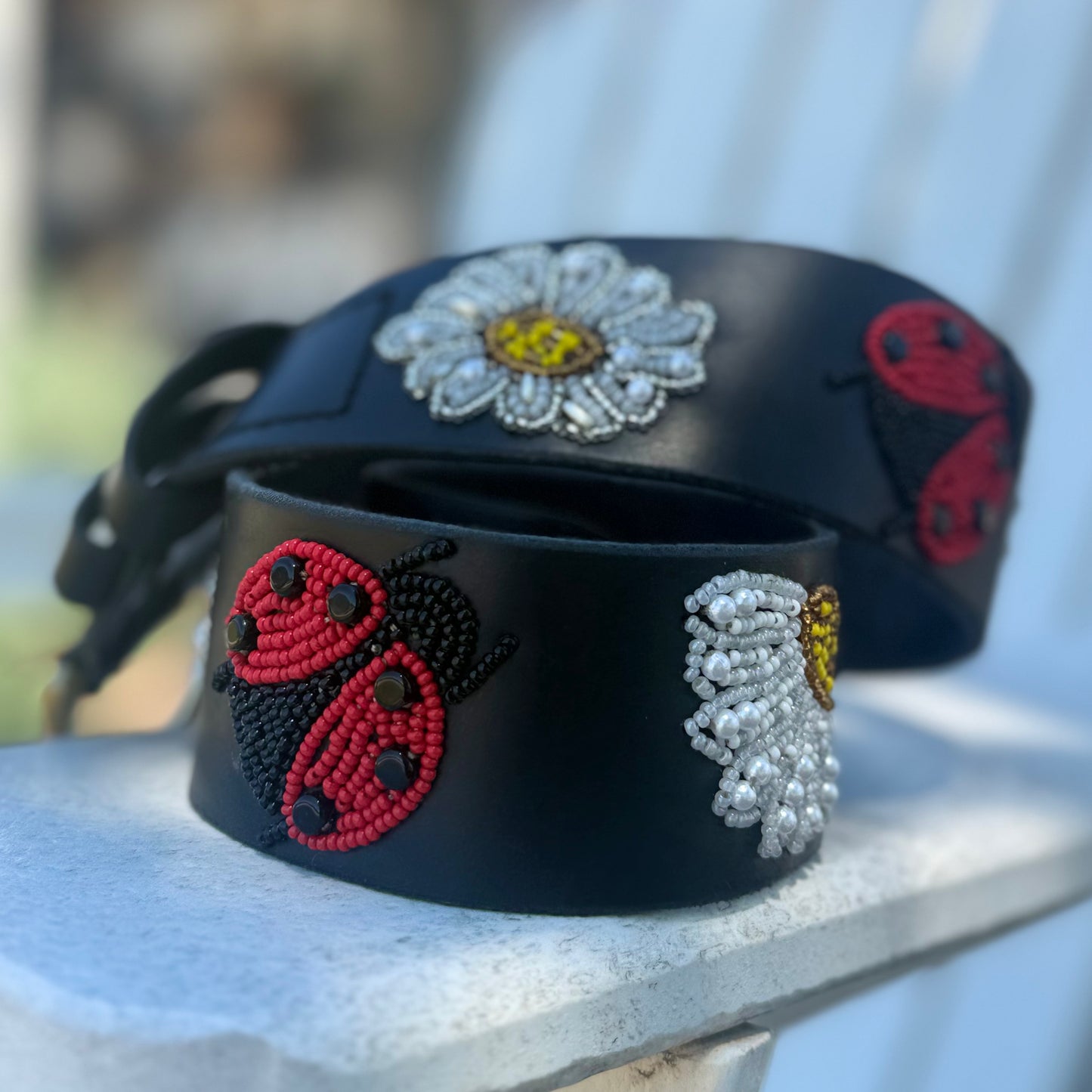 Luxe Lucky Belts by Zinj Ladybug Collection - Luxe EQ