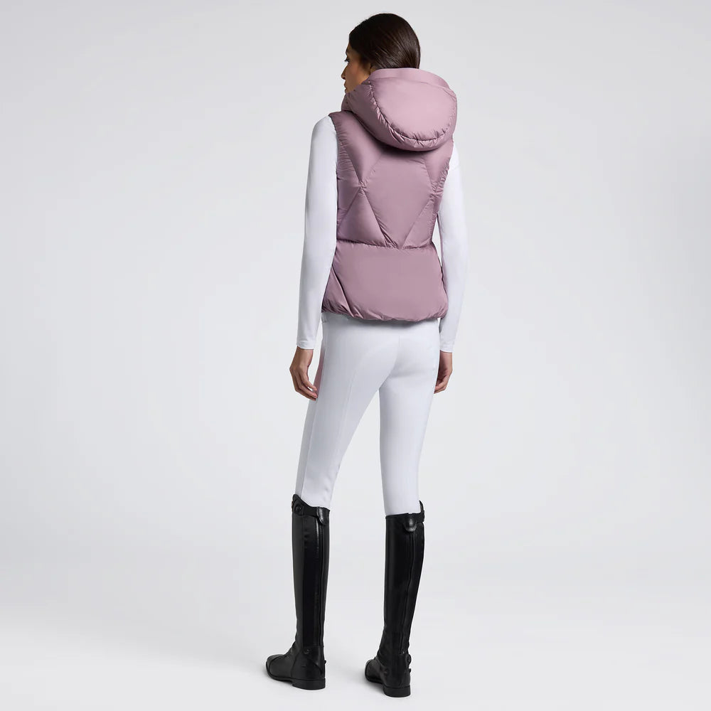 Cavalleria Toscana GLD313 Hooded Quilted Vest