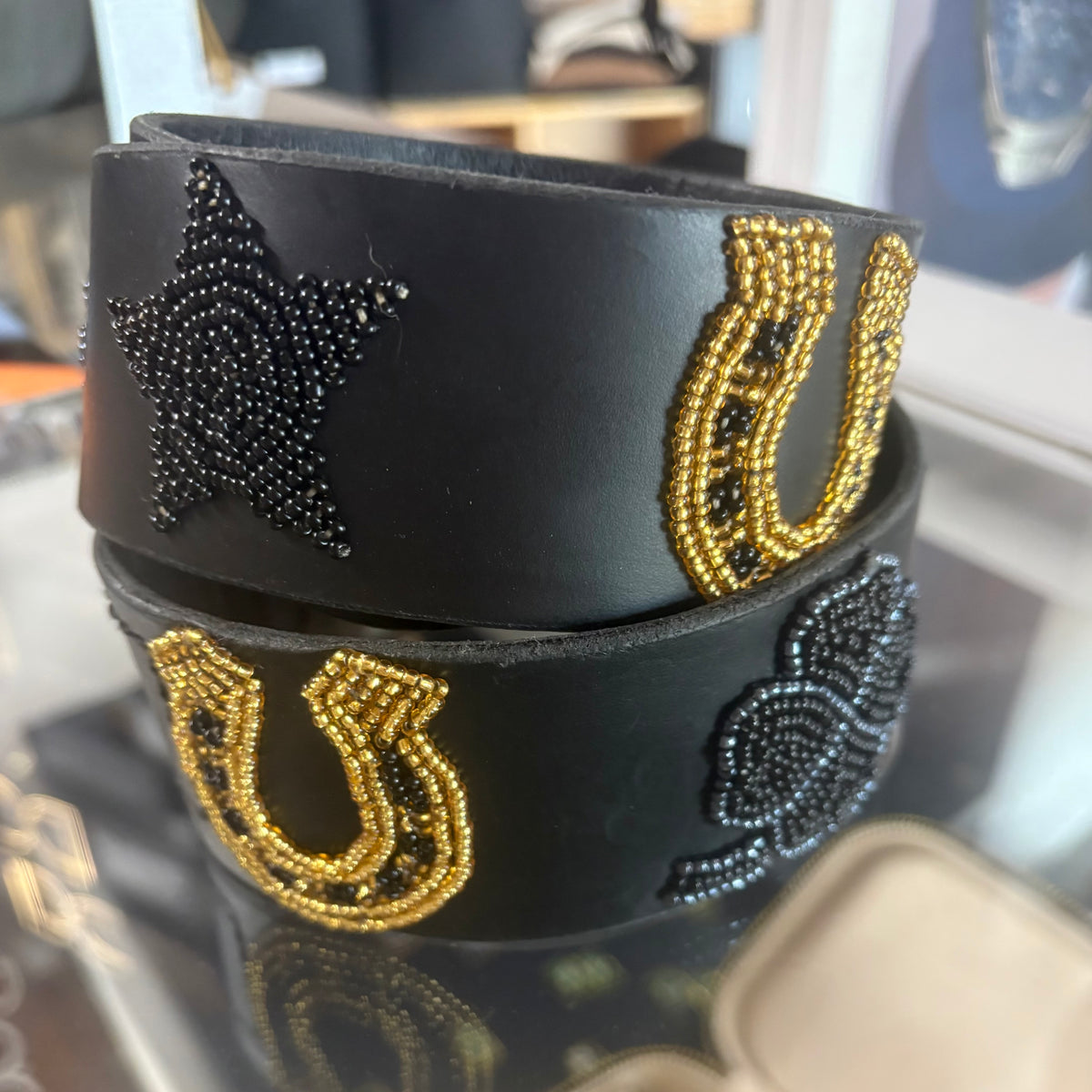 Luxe Lucky Belts by Zinj Horseshoe Collection - Luxe EQ