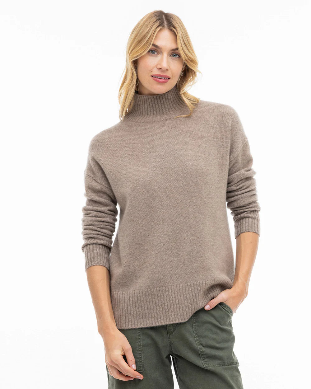 Pura Cashmere Oversized Cashmere Pullover