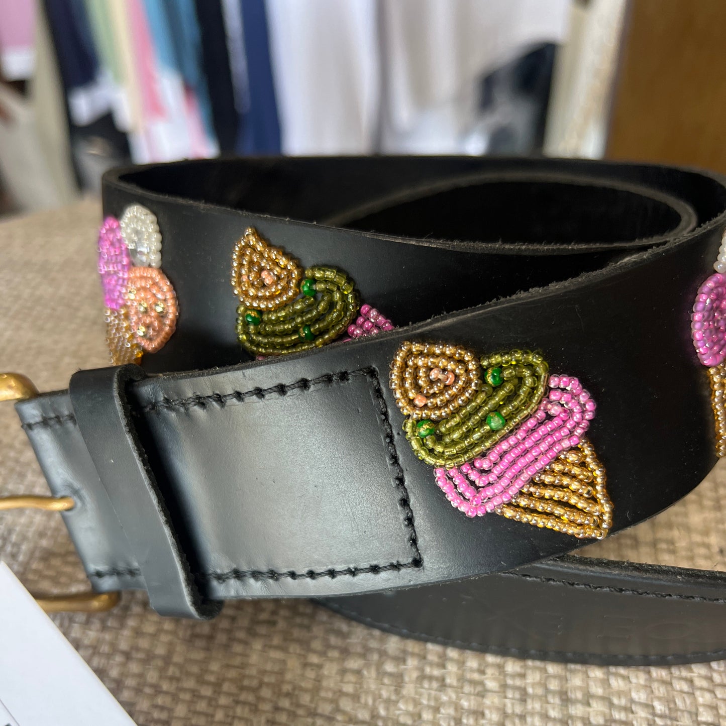 Zinj By Luxe EQ Belts Ice Cream, Sailboats, Cherries and Boats Collection