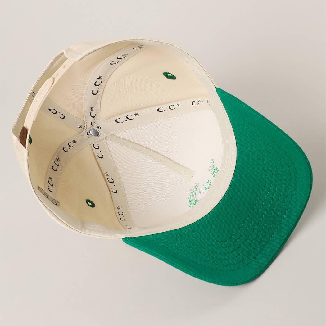 Horseshoe Clover Luck Embroidery Trucker Hat - Luxe EQ