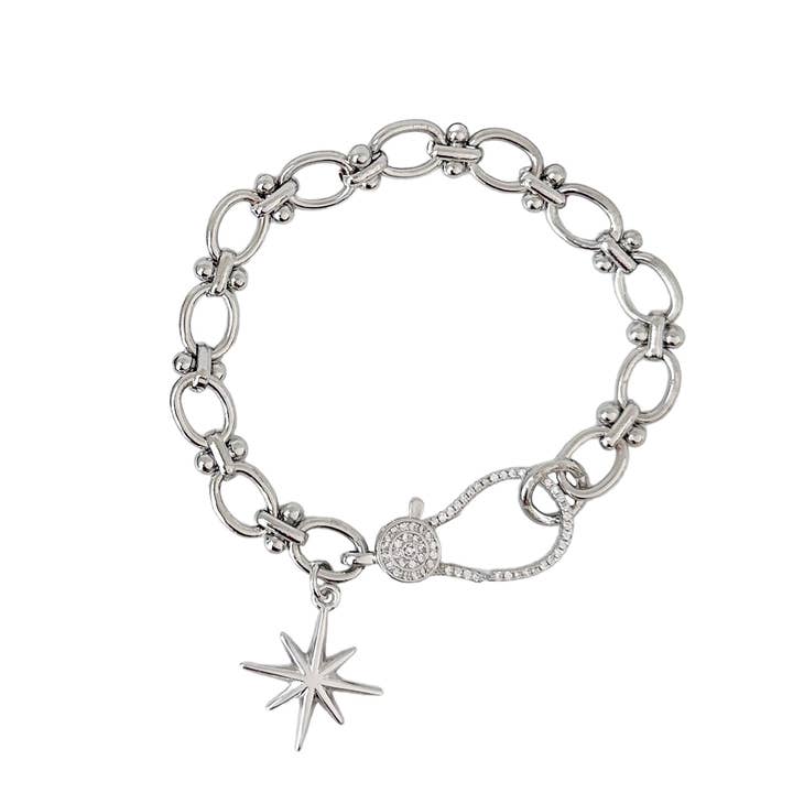 LOVE, LISA Chain Charm Bracelet - Luxe EQ