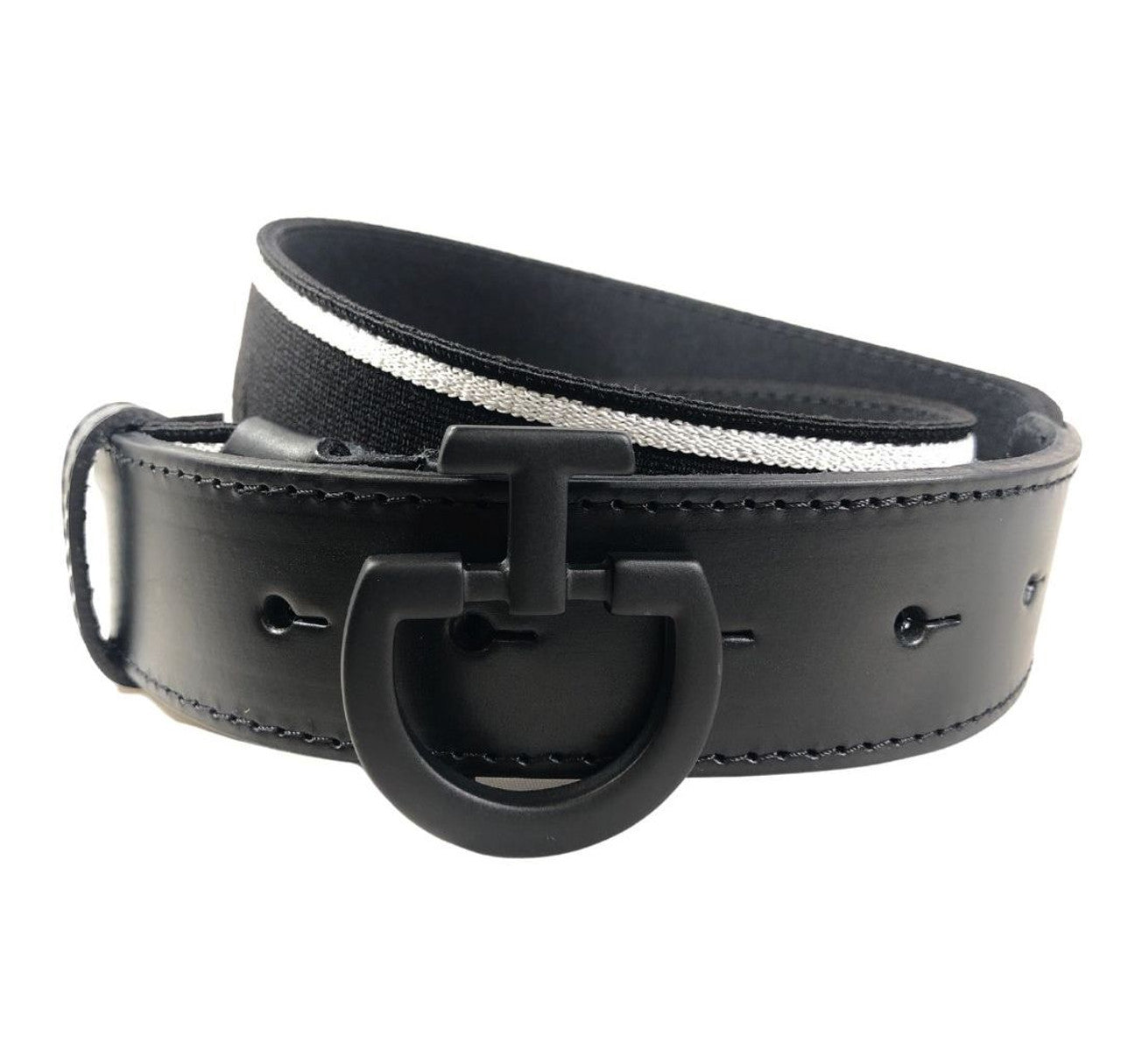 Cavalleria Toscana Jacquard Stripe Elastic Belt