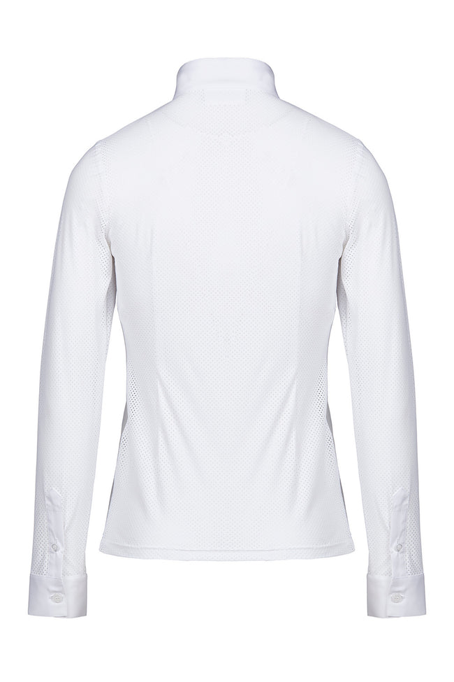 Cavalleria Toscana Young Riders Perforated Jersey Shirt - Luxe EQ