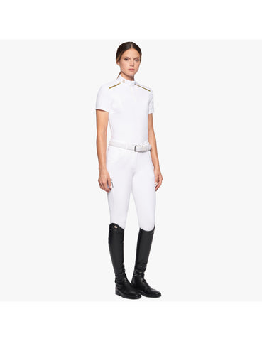 Black Orchid Denim Robin High Rise Frayed Skinny with Racer Stripes - Snow White