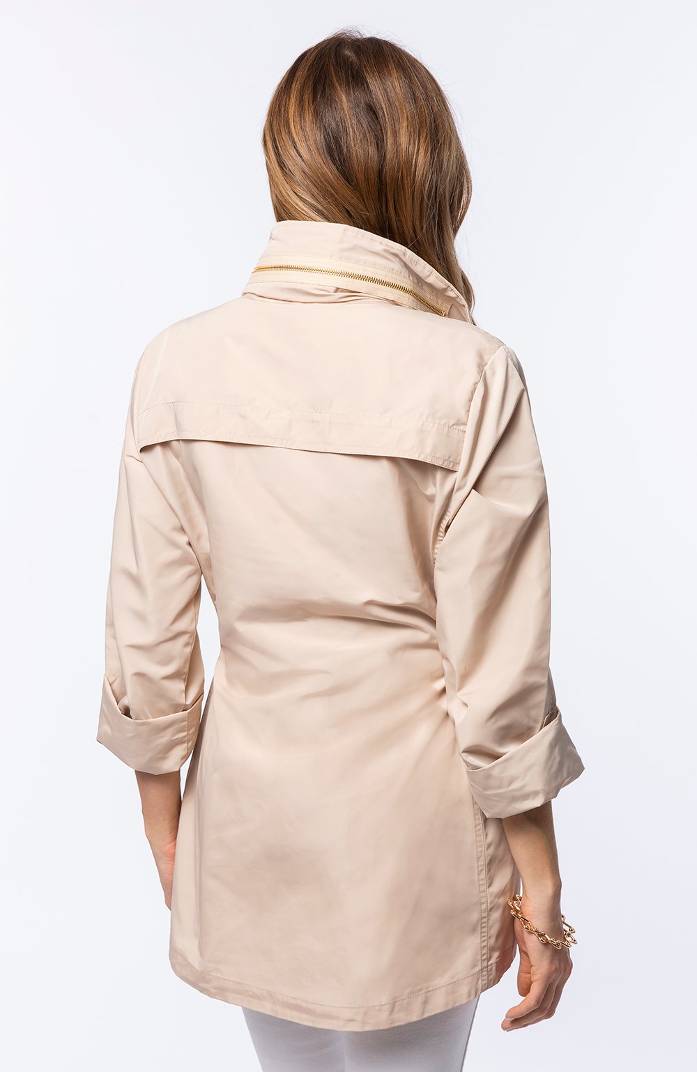 Tyler Bo Newport Rain Coat Straw - Luxe EQ