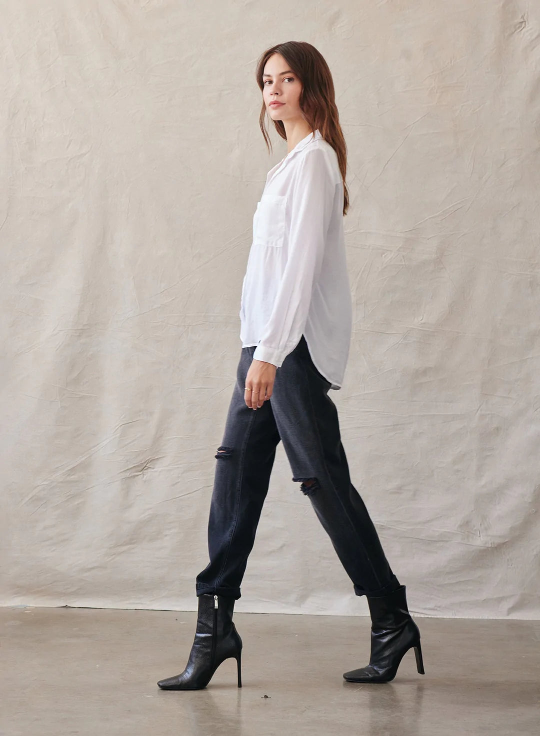 Bella Dahl Del Mar Two Pocket Button Down