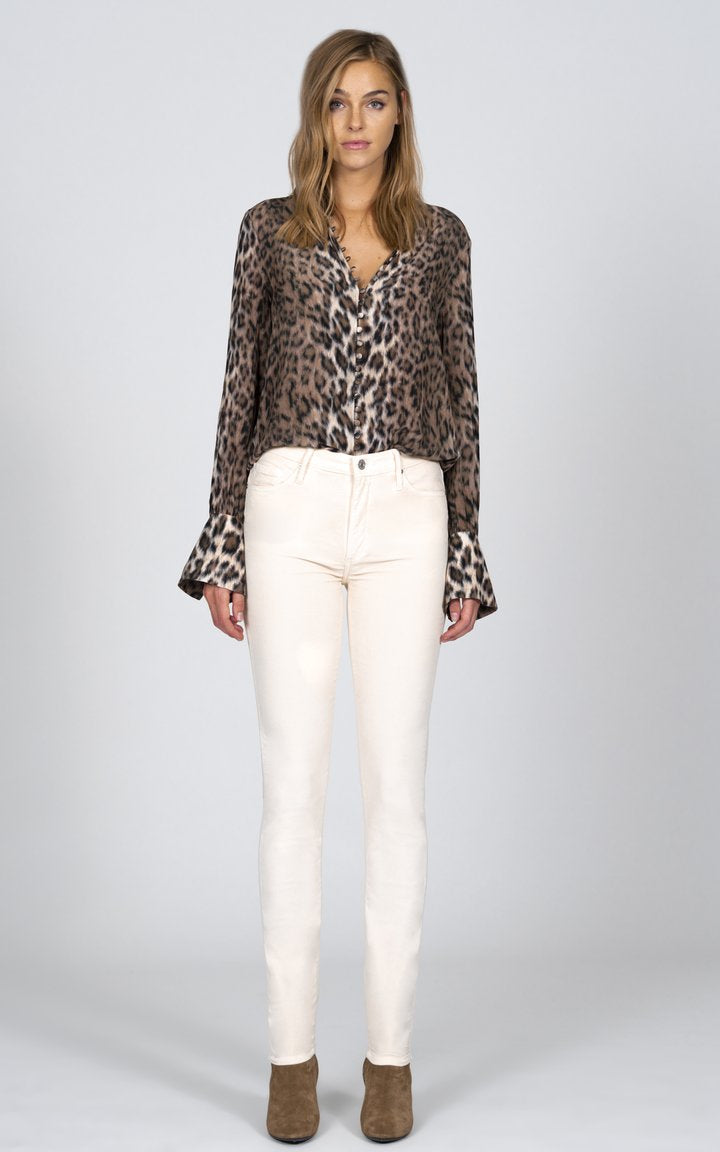 Black Orchid Denim Gisele High Rise Skinny Sweet Cream - Luxe EQ