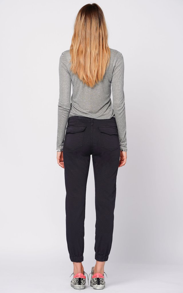 Black Orchid Denim Noel Military Jogger Black - Luxe EQ