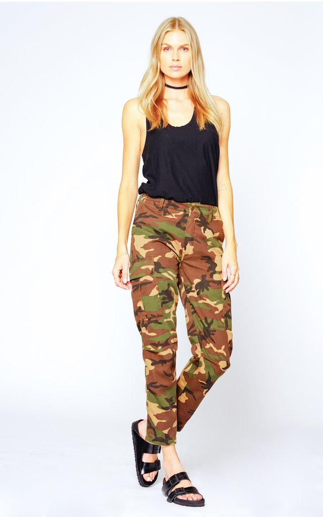 Black Orchid Military Cargo Pant - Luxe EQ