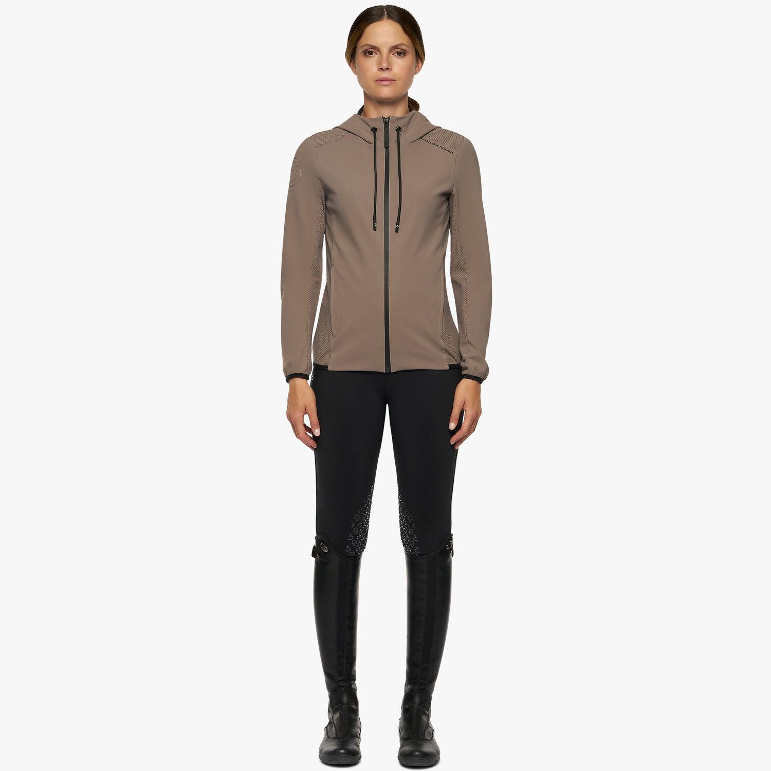 Cavalleria Toscana Women's Softshell Jersey Jacket – Luxe EQ
