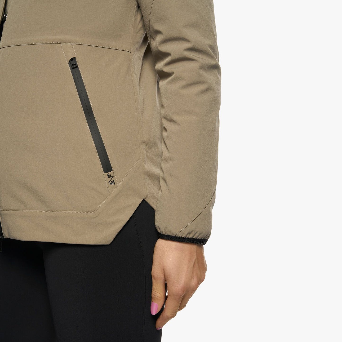 Cavalleria Toscana Women's Hooded Performance Shell Jacket