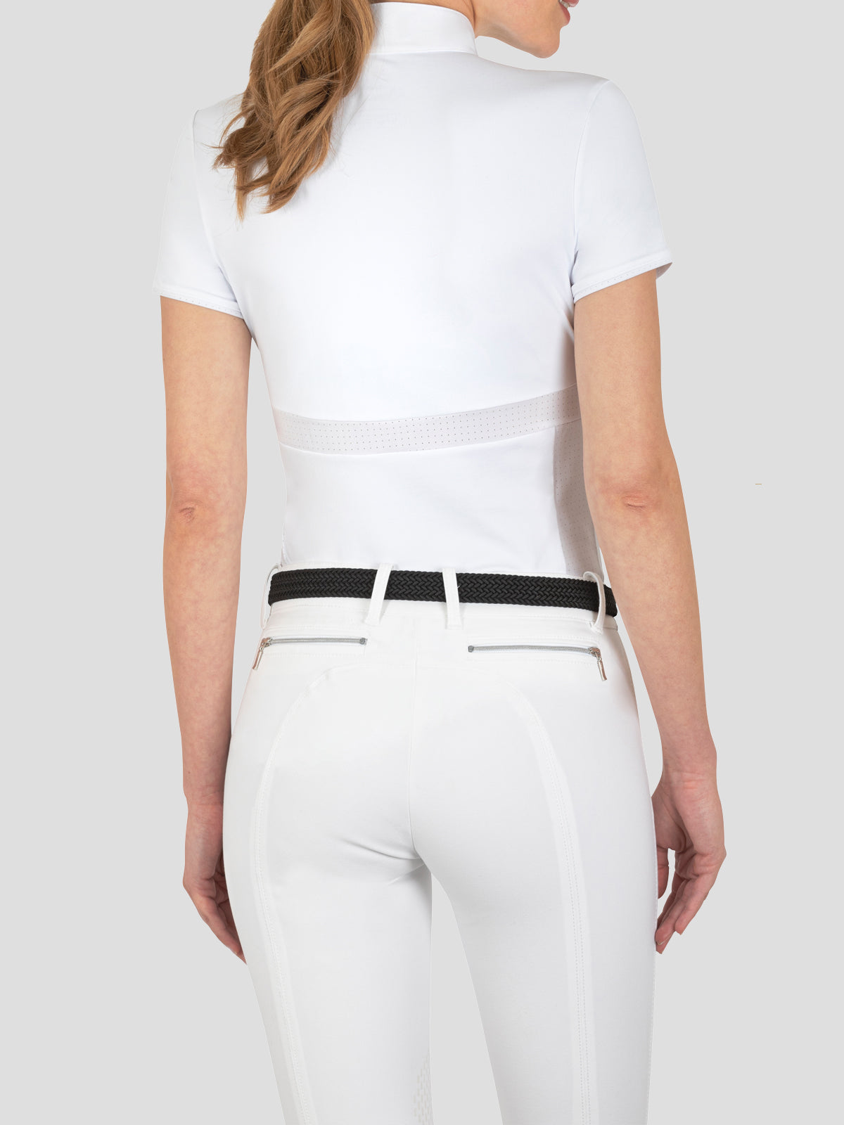 Equiline Women's CHRISSIEC Perforated Show Shirt