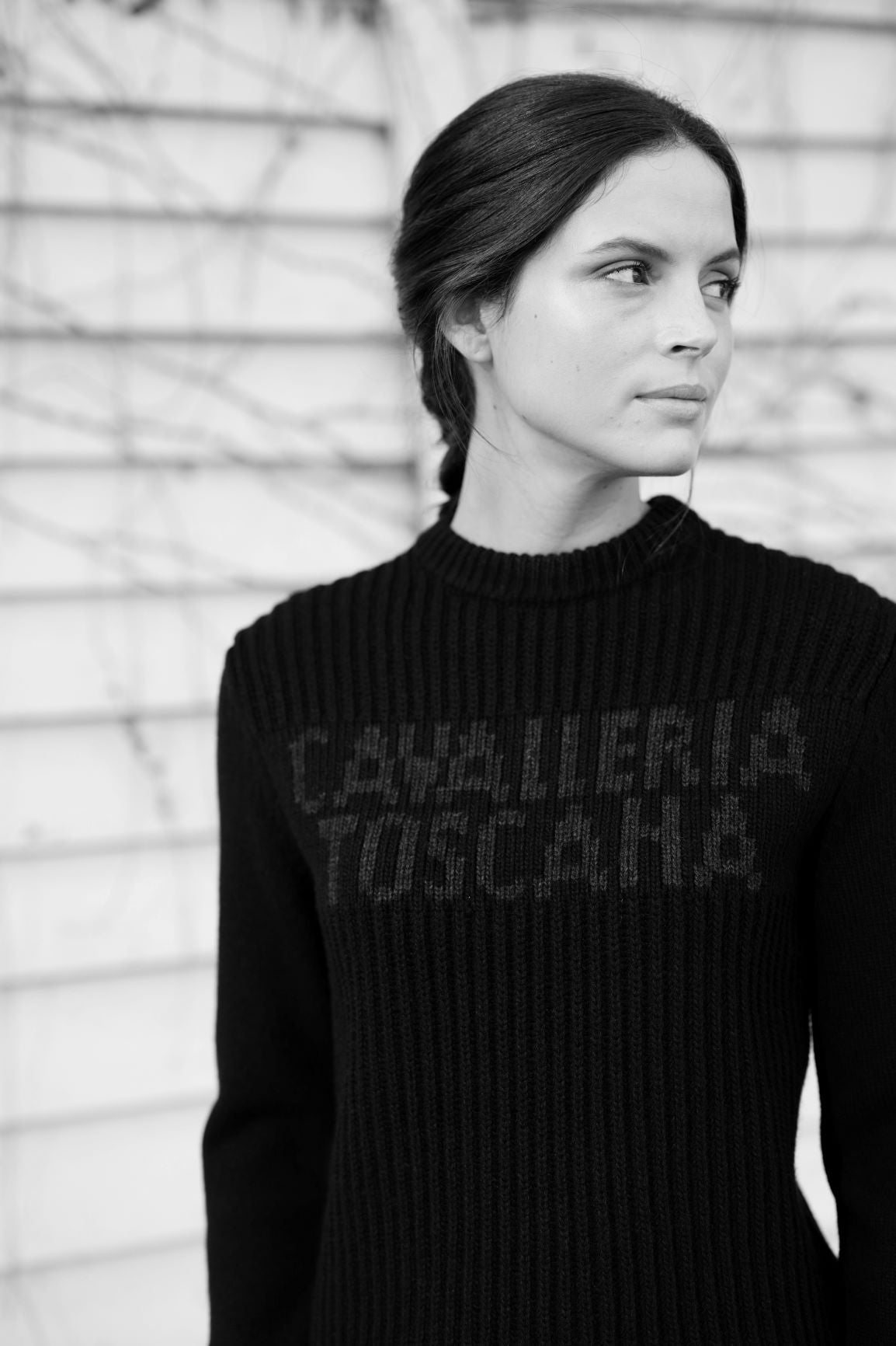 Cavalleria Toscana Crew Neck Rib Stitch Sweater