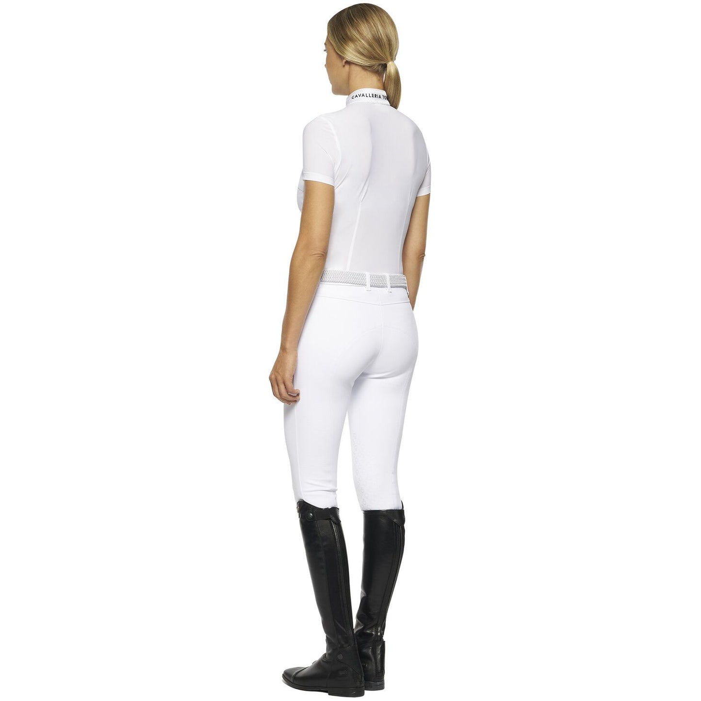 Cavalleria Toscana Elegant Embroidery S/S Comp Shirt