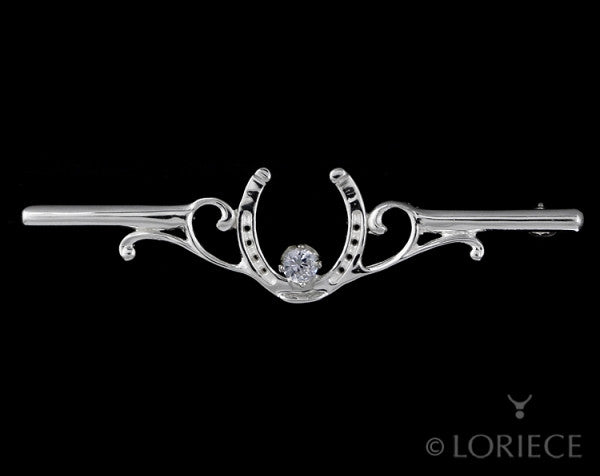 Loriece Stock Pin Fancy Horse Shoe - Luxe EQ