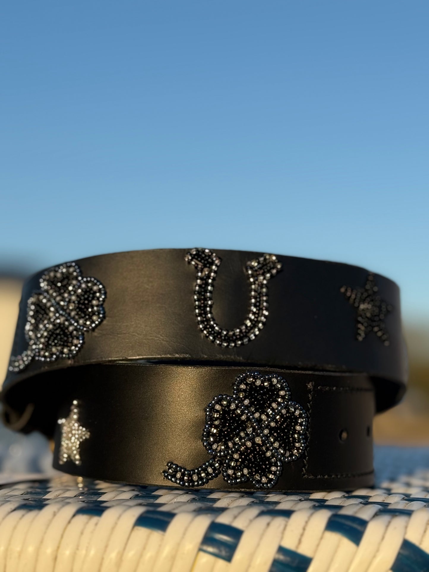 Zinj by Luxe Eq Belts Clover Collection