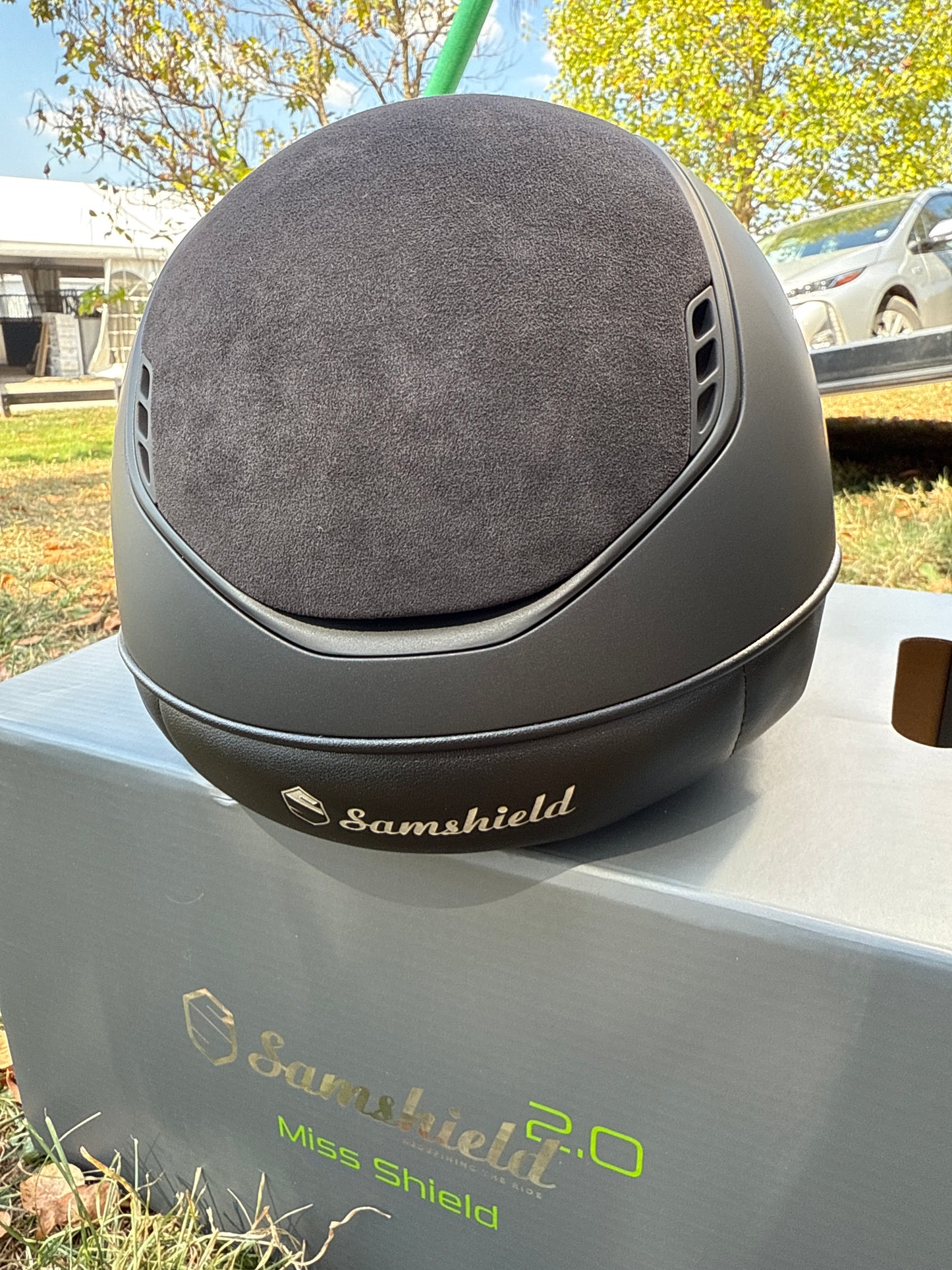 Miss Shield 2.0 Custom Flower Suede Band