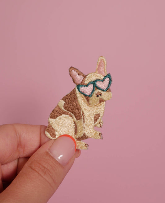 French Bulldog Iron-On Patch - Luxe EQ