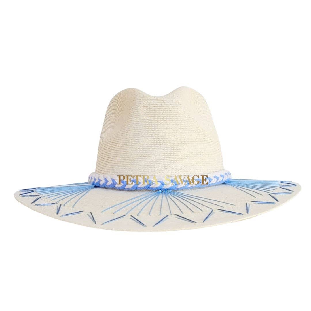 Betty Straw Indiana Crown Hat - Luxe EQ