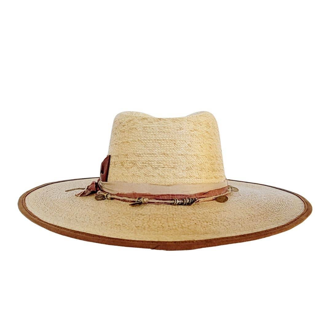 Dutton Straw Indiana Crown Hat - Luxe EQ
