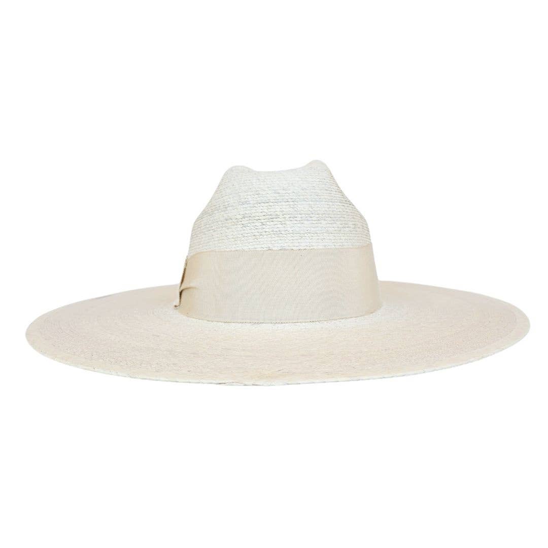 Chloé Straw Truman Crown Hat- Off white - Luxe EQ
