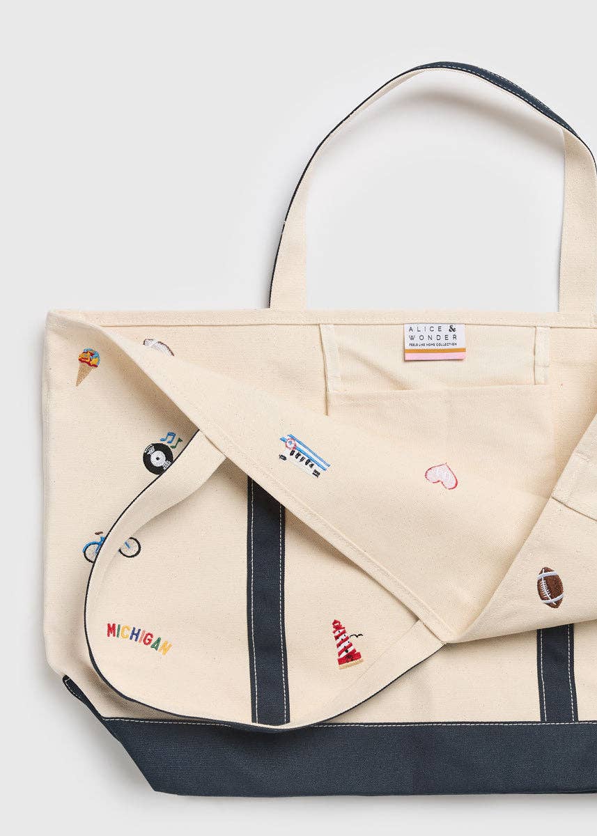 Michigan Icons Tote - Luxe EQ