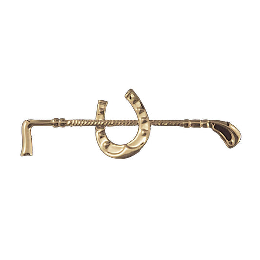 Exselle Horseshoe & Crop Stock Pin - Luxe EQ