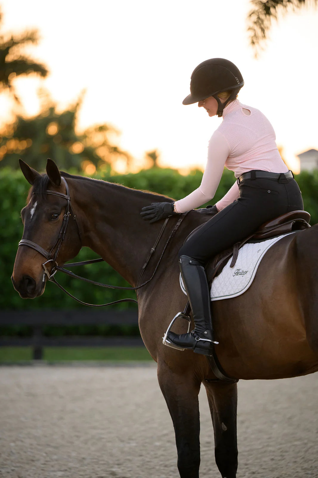 Euphoric Equestrian Spring Otto Long Sleeve Turtleneck - Luxe EQ