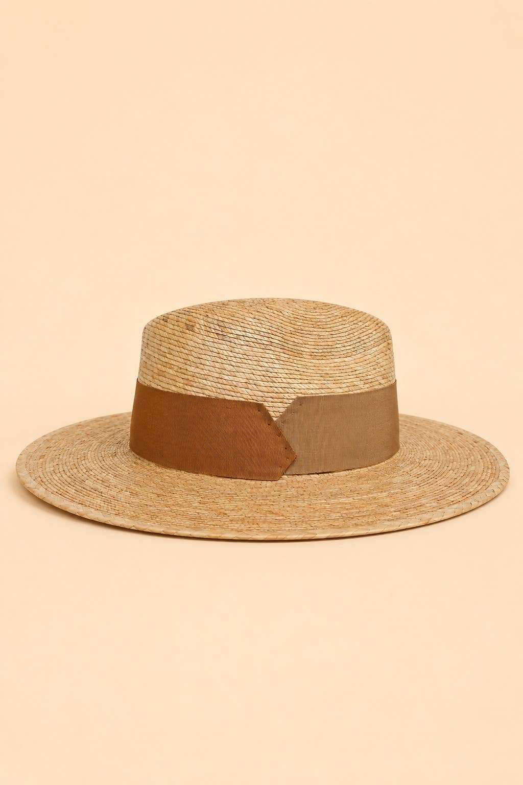 Cacia Straw Explorer Crown Hat - Luxe EQ