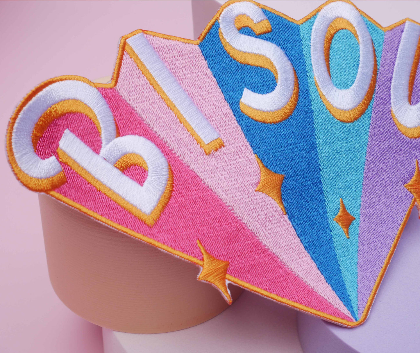Iron-On Patch Kiss
