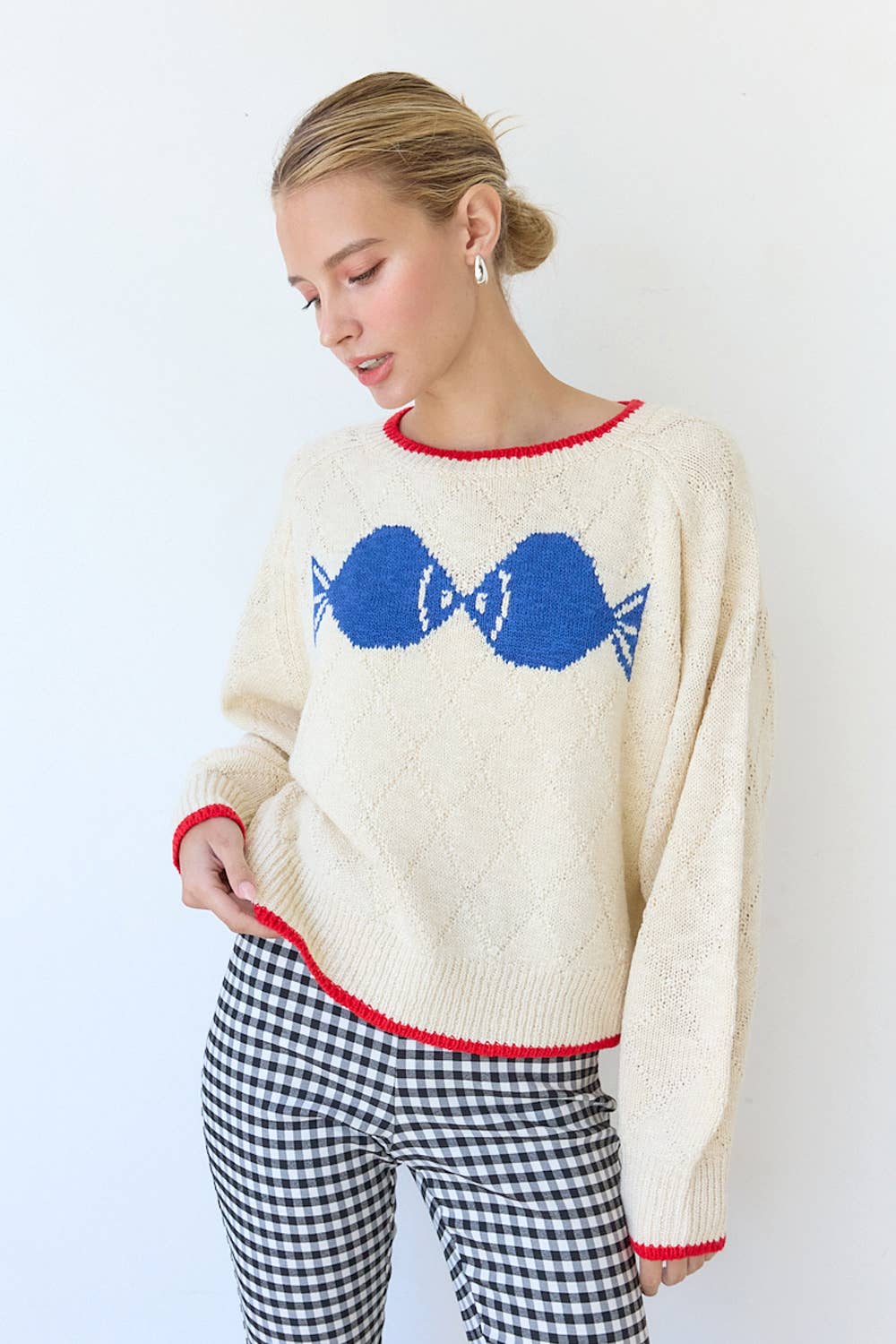 Kissing Fish Sweater - RSW1084 - Luxe EQ
