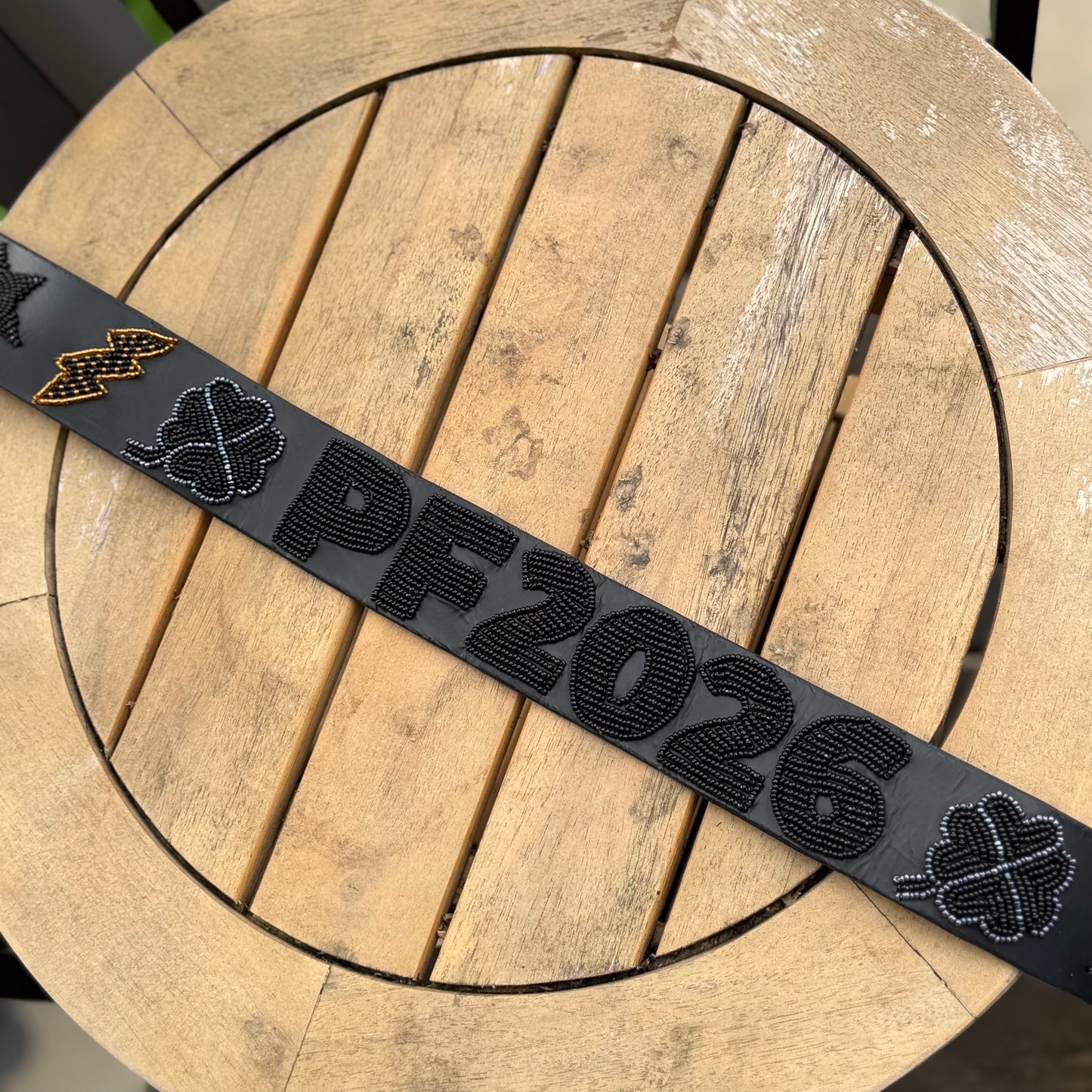 Luxe Lucky Belts by Zinj Horse Show Collection