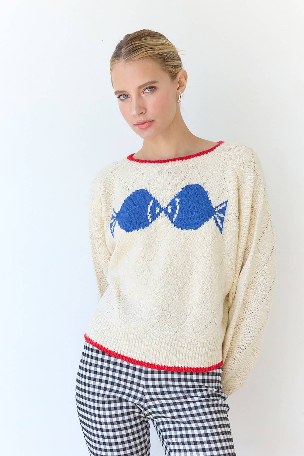 Kissing Fish Sweater - RSW1084 - Luxe EQ
