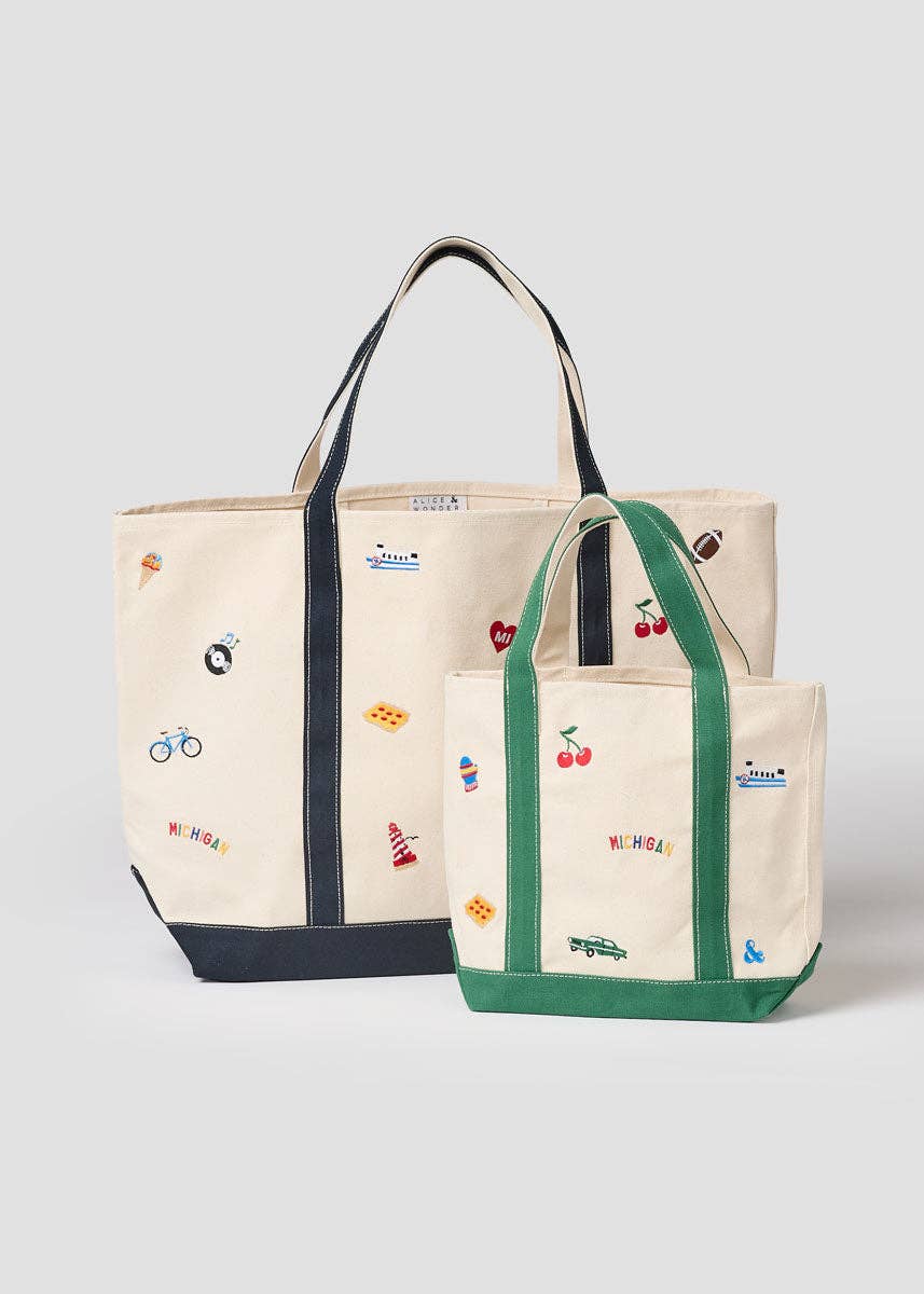 Michigan Icons Tote - Luxe EQ