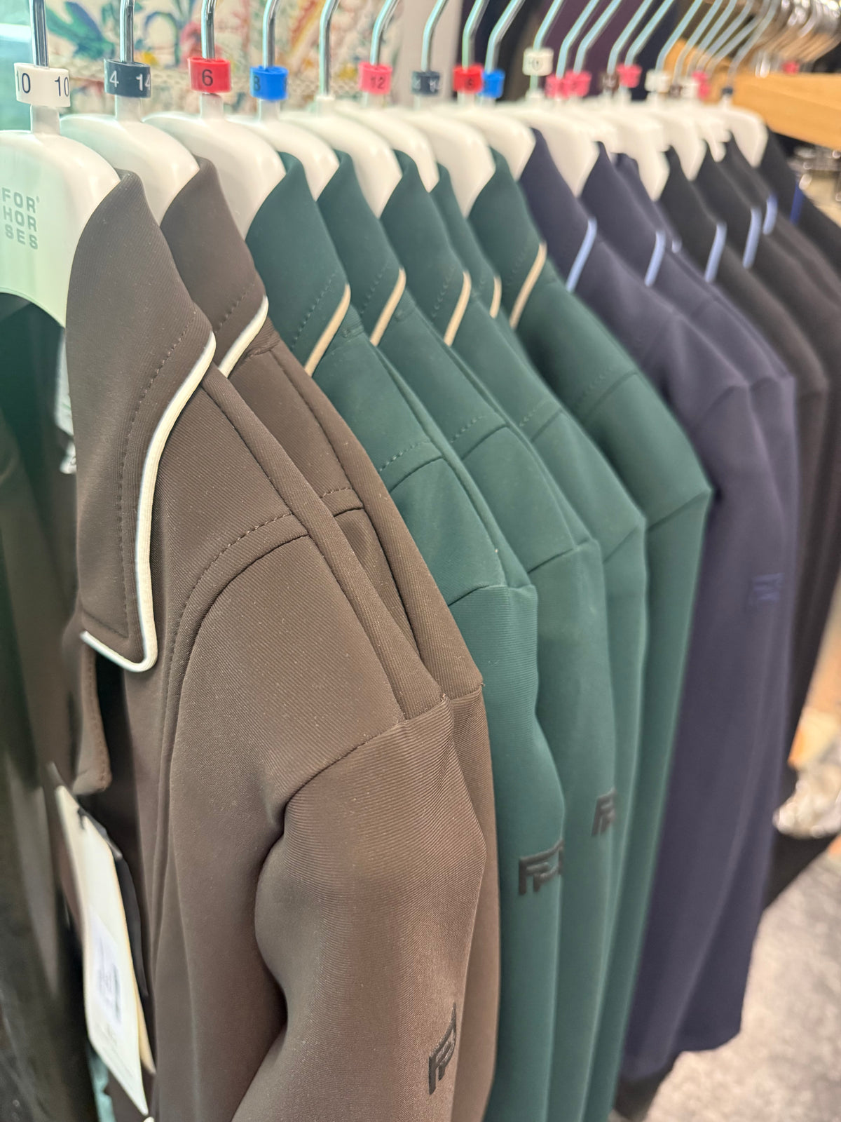 For Horses Cecelia Junior Show Jacket Custom with Piping - Luxe EQ