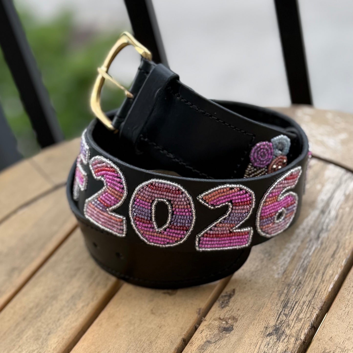 Luxe Lucky Belts by Zinj Horse Show Collection