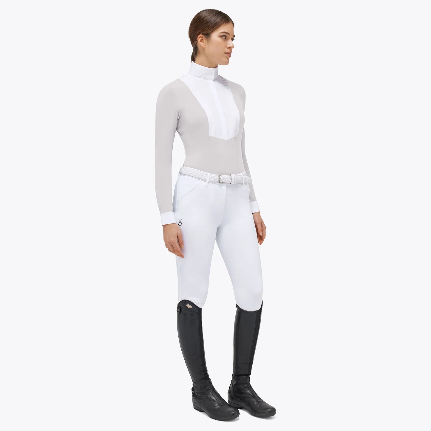 Cavallaria Toscana Women's L/S American Shirt - Luxe EQ