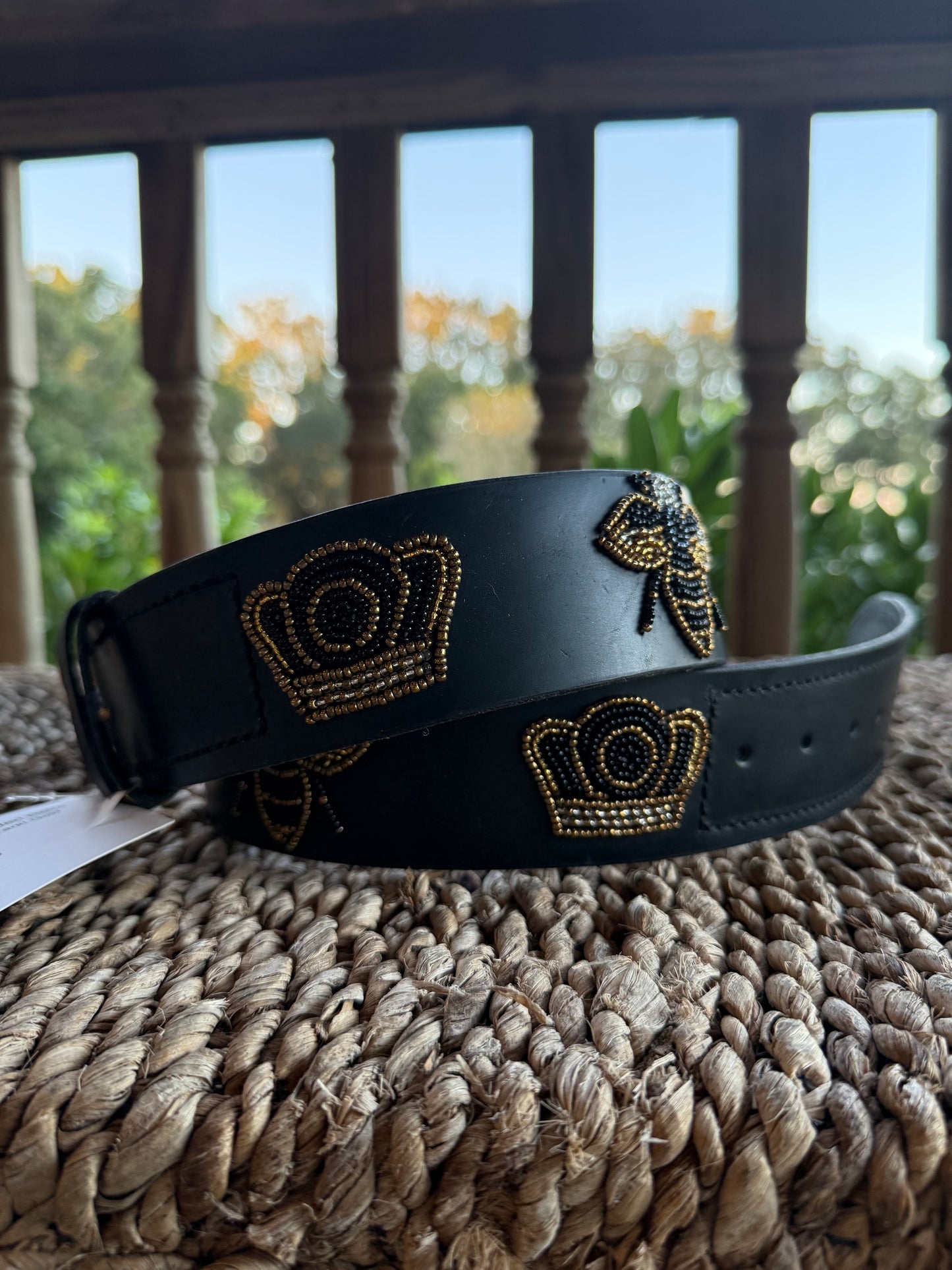 Zinj By Luxe EQ Size Medium Beaded Belts A-M