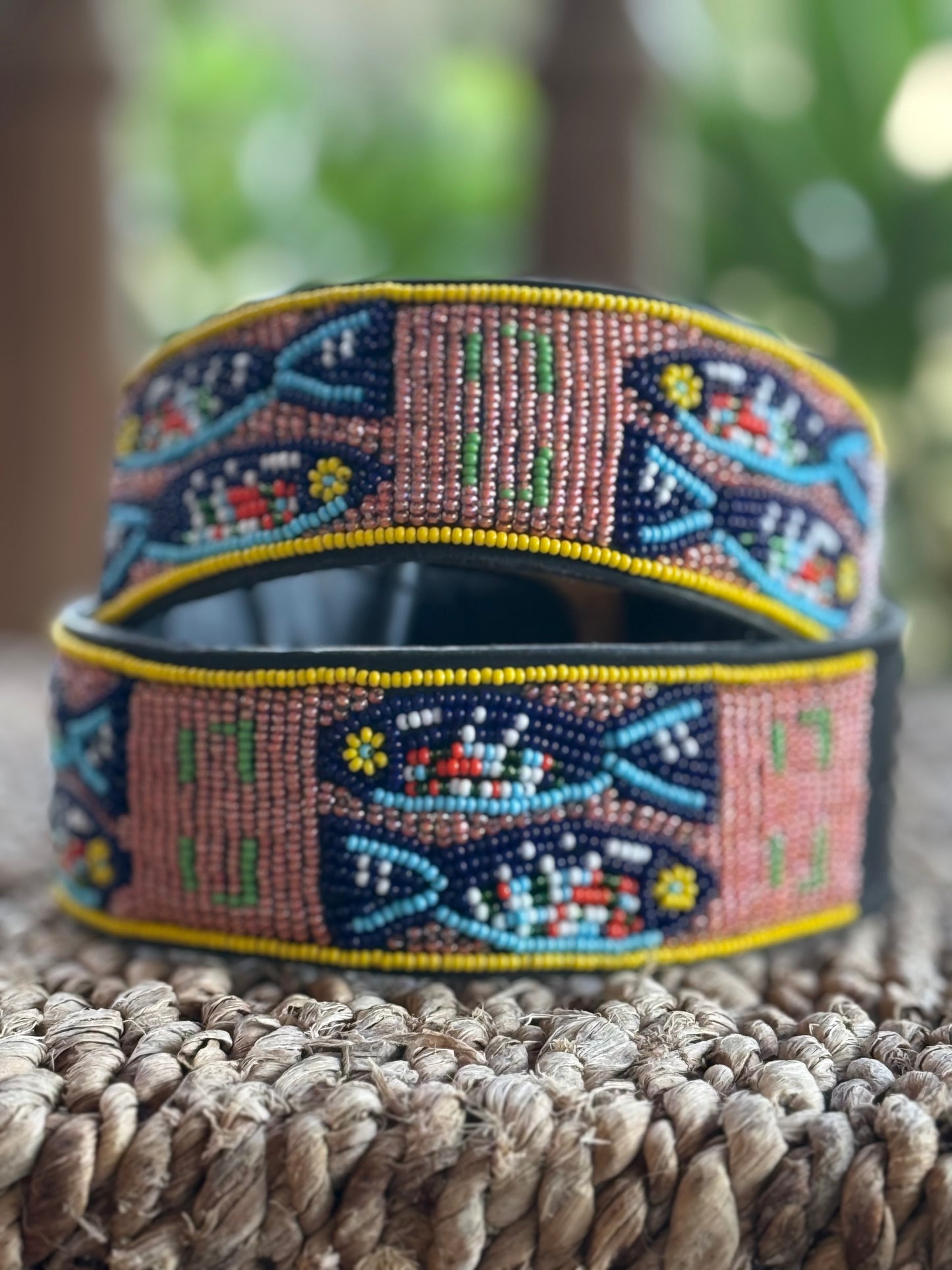 Zinj By Luxe EQ Size Medium Beaded Belts A-M