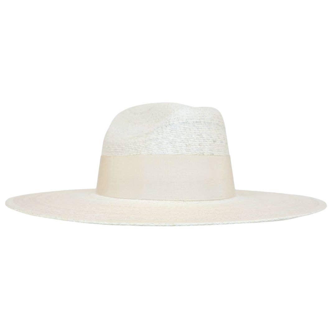 Chloé Straw Truman Crown Hat- Off white - Luxe EQ