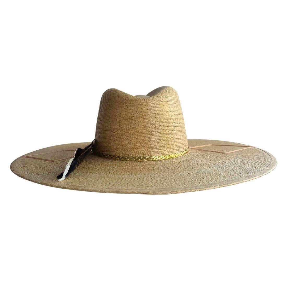 Batilk Straw Explorer Crown Hat - Luxe EQ