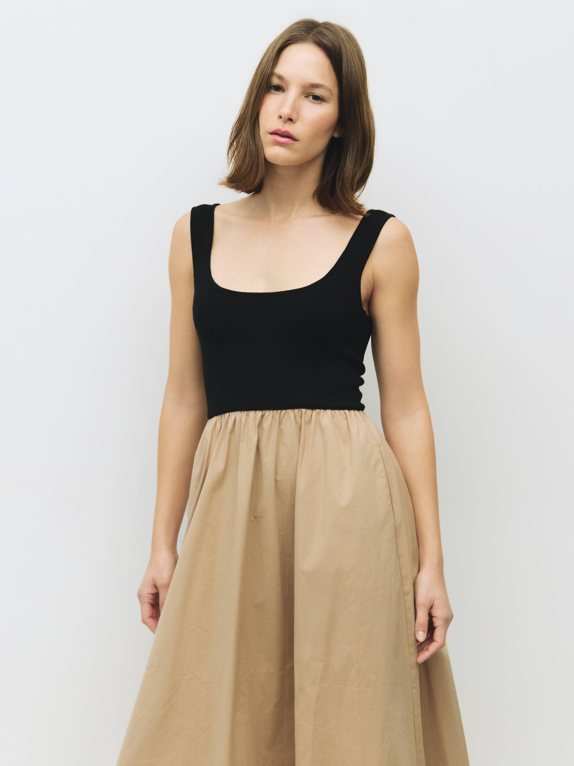 The Lucinda Dress | Sleeveless Maxi Dress with Pockets - Luxe EQ