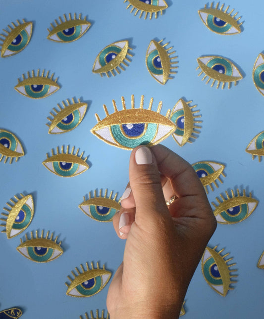 Iron-On Patch Golden Eye