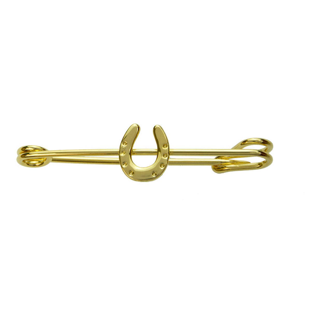 Exselle Plain Horseshoe Stock Pin - Luxe EQ