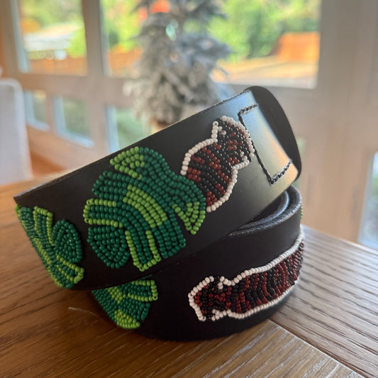 Zinj by Luxe Eq Belts Tiger Collection