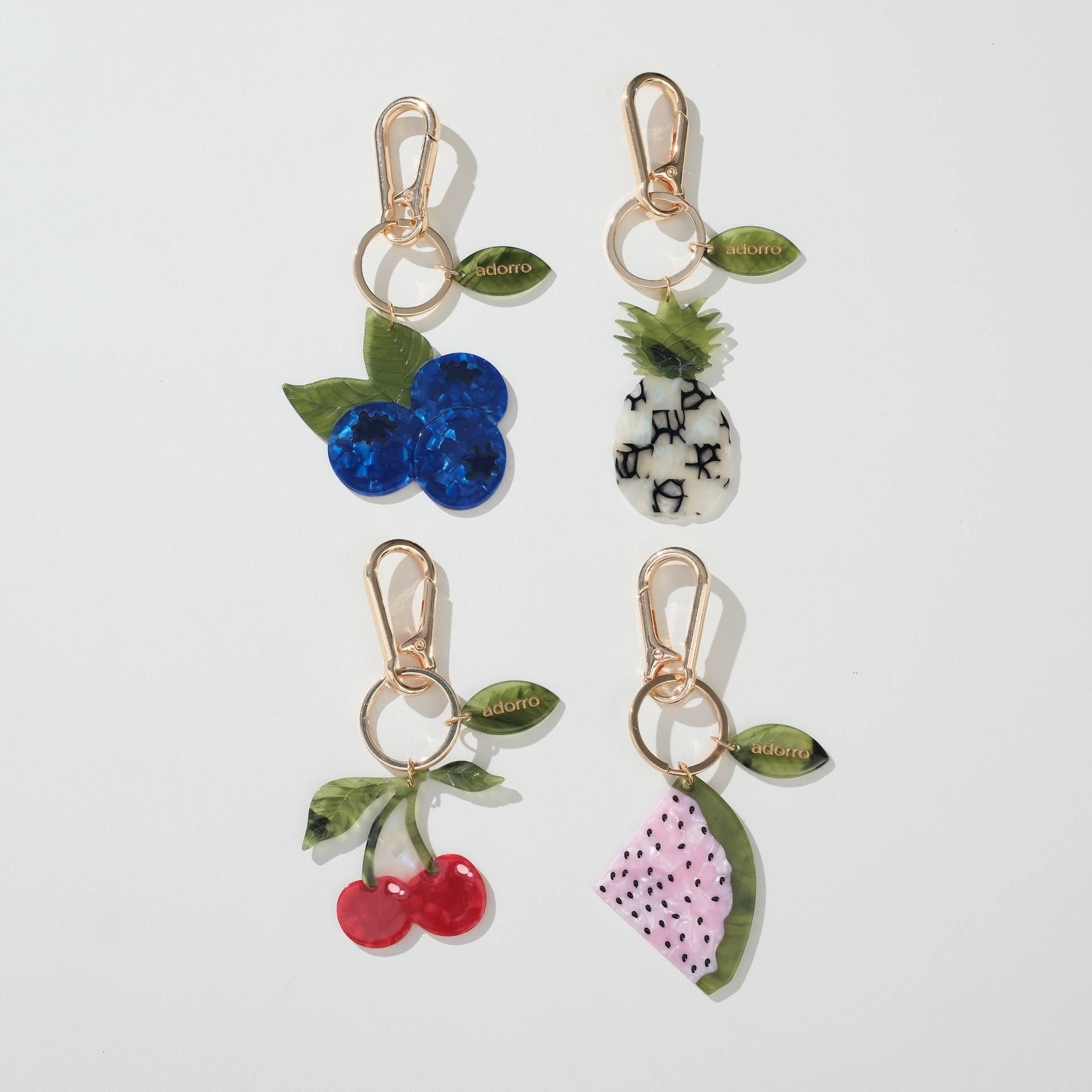 Cherry Bag Charm Keychain - Luxe EQ